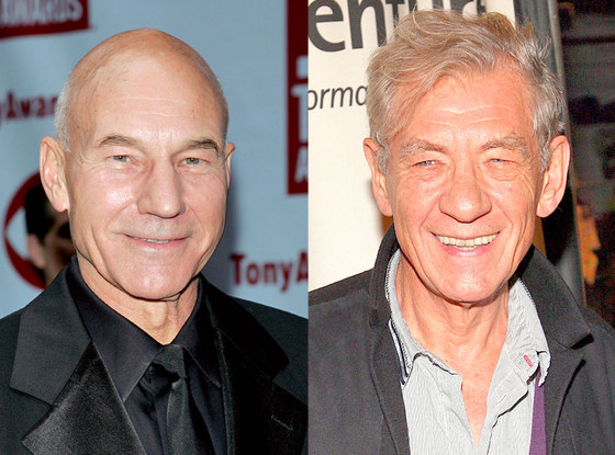 Patrick Stewart, Ian McKellen Patrick Stewart, Ian McKellen